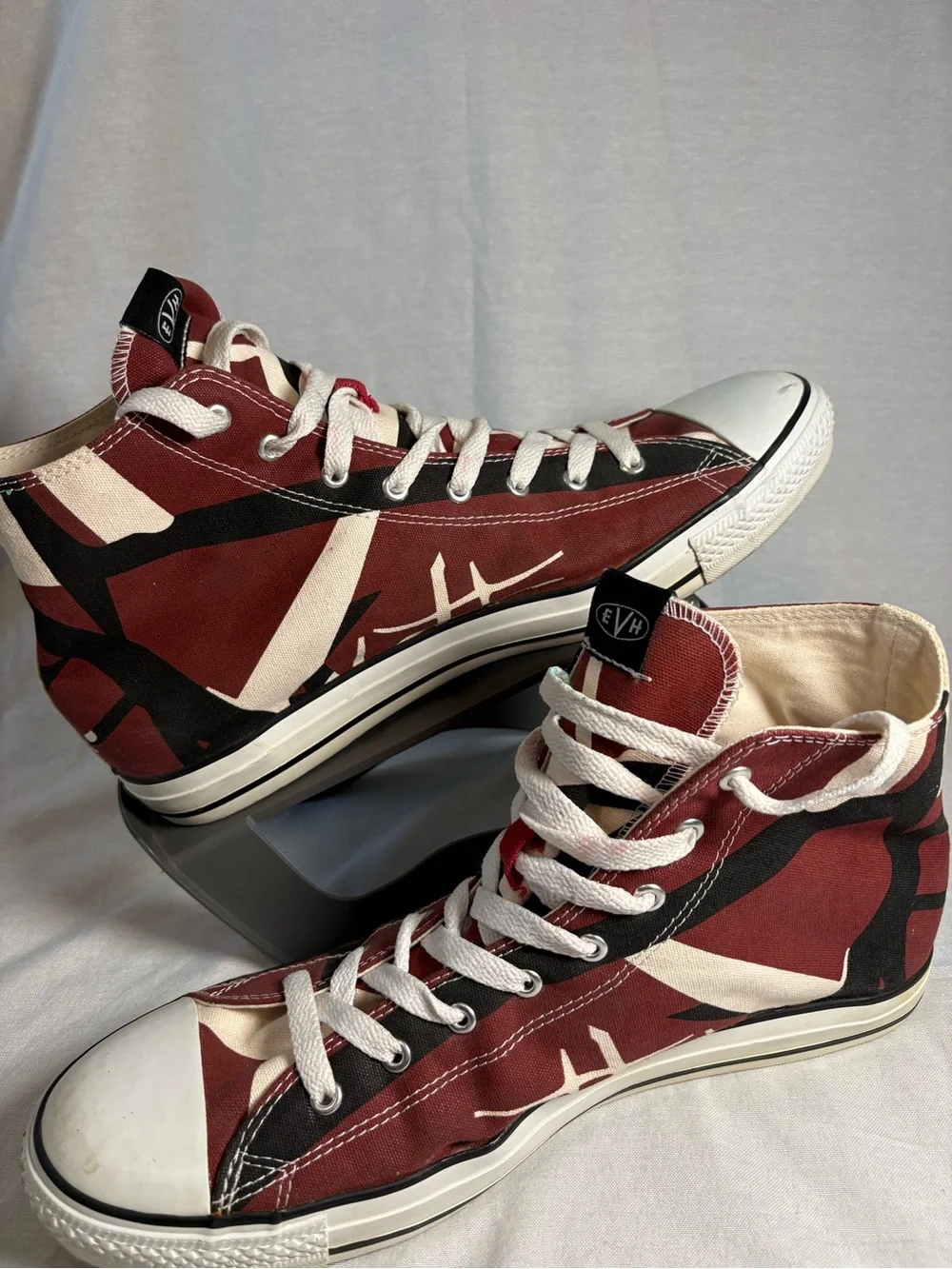 Eddie Van Halen EVH 5150 Frankenstein Stripe High Top Sneakers Men's (14) EV029